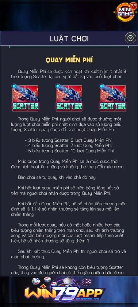 biểu tượng game scatter