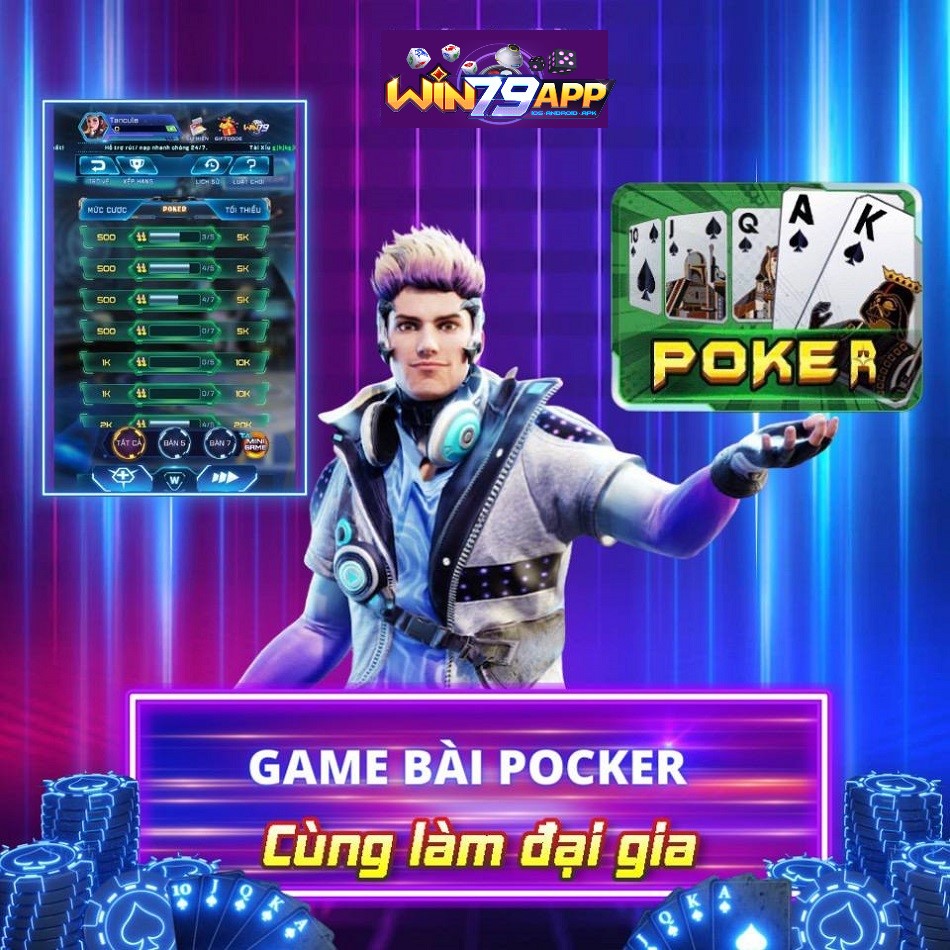 Game đánh bài poker 2022