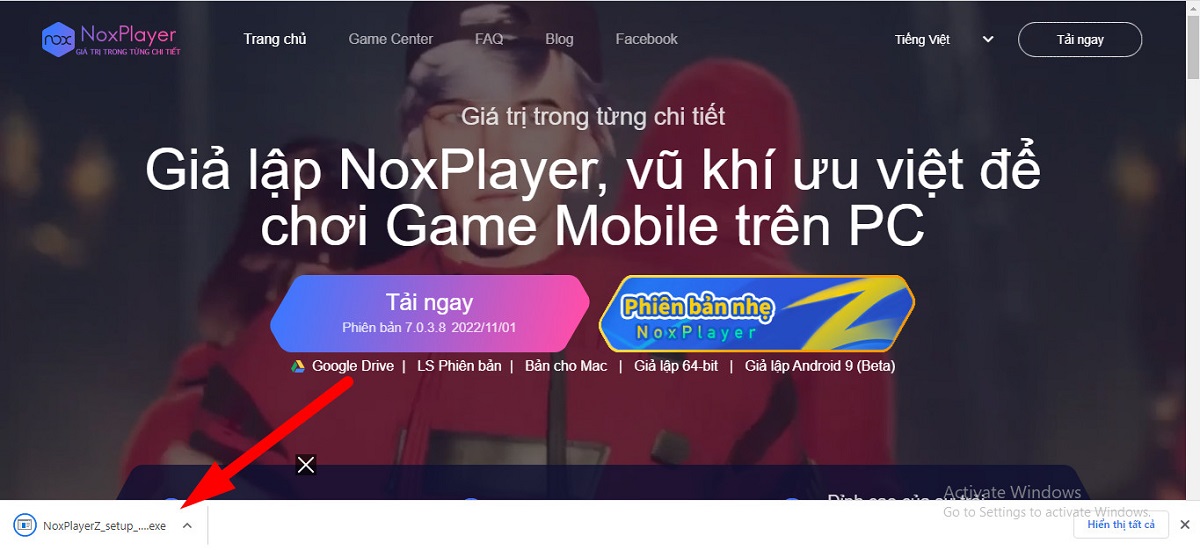 Tải WIN79 qua giả lập noxplayer, tải app WIN79 bằng giả lập