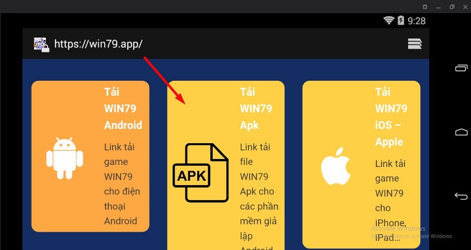 tải app WIN79 qua noxplayer