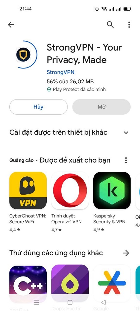 tải strongvpn